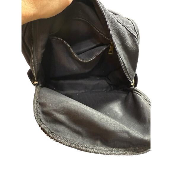 Ripple Japan Unisex Embroidered Canvas Backpack Japanese Dragon Art Vegan Bag - Picture 10 of 14